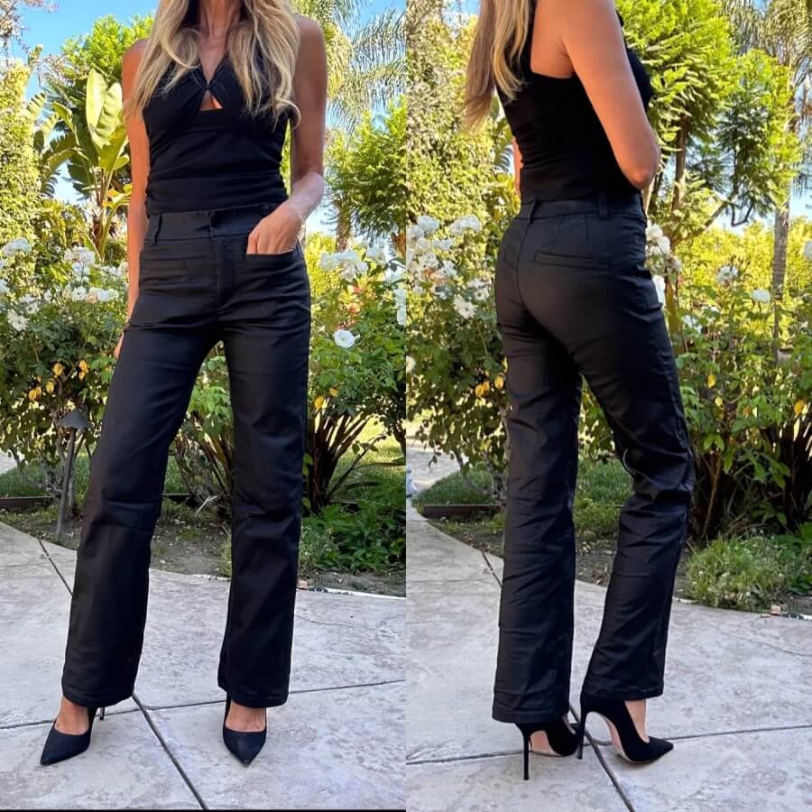 Bevy Flog - Tami Pant in Black